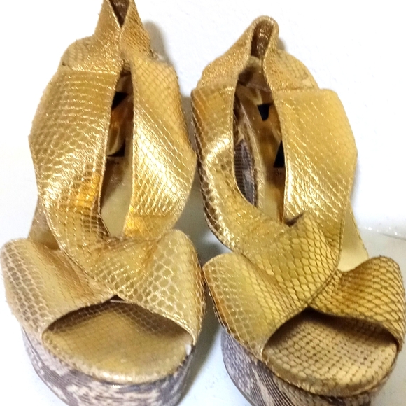 Sergio Zelcer Open Toe Wedge - Picture 1 of 5